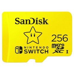 SanDisk MicroSDXC Nintendo Switch 256 GB UHS-I,100/90
