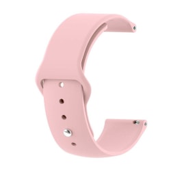 Silikon Armband För Smartwatch - Rosa (22 mm)