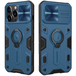 iPhone 13 Pro Max - NILLKIN CamShield Armor Hybrid Ring Skal - B