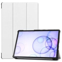 Samsung Galaxy Tab S6 10.5" - Tri-fold Fodral - Vit White Vit