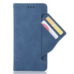 OnePlus 9 Pro - Fodral Med Avtagbart Kortfodral - Blå Blue Blå