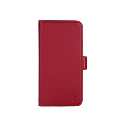 GEAR iPhone 14 Plus Fodral Läder Röd
