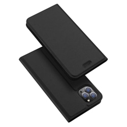 iPhone 11 Pro Max - DUX DUCIS Plånboksfodral - Svart Black Svart
