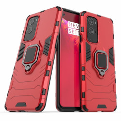 OnePlus 9 Pro - Hybrid Ring Skal - Röd Red Röd