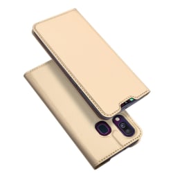 Samsung Galaxy A40 - DUX DUCIS Plånboksfodral - Guld Gold Guld