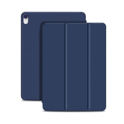 iPad Air 2020/2022 / Pro 11 2018 2in1 Magnet Tri-Fold Litchi Fod Blue Blå
