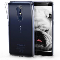 Nokia 5.1 - Transparent TPU Skal