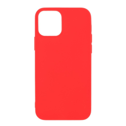 iPhone 12 Pro Max - Matt TPU Skal - Röd Red Röd