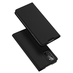 Samsung Galaxy Note 20 - DUX DUCIS Plånboksfodral - Svart Black Svart