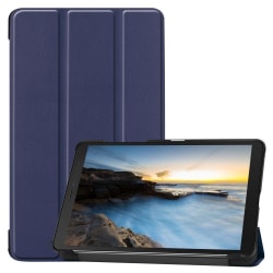Samsung Galaxy Tab A 8.0 - Tri-Fold Fodral - Mörk Blå DarkBlue Mörk Blå