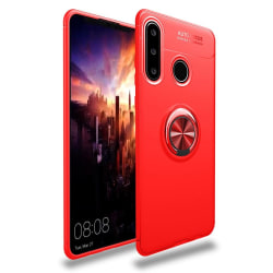 Huawei P40 Lite E - Ring Skal - Röd Red Röd