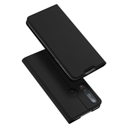 Huawei P40 Lite E - DUX DUCIS Skin Pro Plånboksfodral - Svart Black Svart