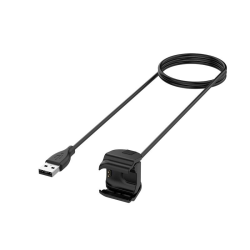 Tactical USB Laddare 30cm Xiaomi Mi Band 5/6/7 Svart