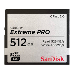 SanDisk Cfast 2.0 Extreme Pro 512 GB 525MB/s