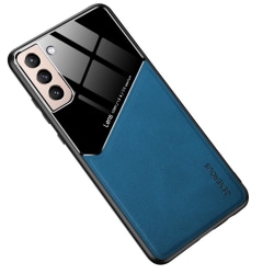 Samsung Galaxy S21 Plus - Hybrid Skal Med Inbyggd Magnetplatta - Blue Blå