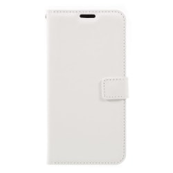 Samsung Galaxy J6 Plus - Plånboksfodral - Vit White Vit