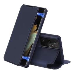 Samsung Galaxy S21 Ultra - DUX DUCIS Skin X Shockproof Fodral - Blue Blå