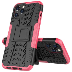 iPhone 12 Pro Max - Ultimata Stöttåliga Skalet med Stöd - Rosa Pink Rosa