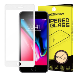 iPhone 7/8/SE (2020/2022) - Wozinsky PRO Heltäckande Härdat Glas White Vit
