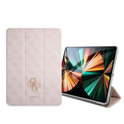 Guess iPad Pro 12.9 2021/2020/2018 Fodral 4G Logo Rosa