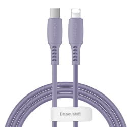 Baseus 1.2m 18W USB-C PD - Lightning Kabel - Lila Purple Lila