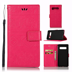 Samsung Galaxy S10 Plus - Plånboksfodral Elefant - Rosa Pink Rosa
