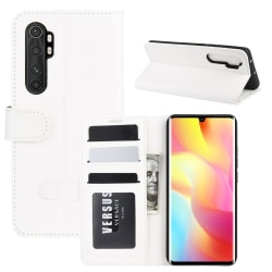 Xiaomi Mi Note 10 Lite - Crazy Horse Plånboksfodral - Vit White Vit