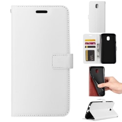 Xiaomi Redmi 8A - Crazy Horse Plånboksfodral - Vit Vit
