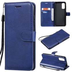 Samsung Galaxy S20 - Plånboksfodral - Blå Blue Blå