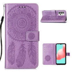 Samsung Galaxy A32 5G - Dream Catcher Fodral - Lila Purple Lila