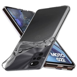 Motorola Moto G22 - Transparent TPU Skal