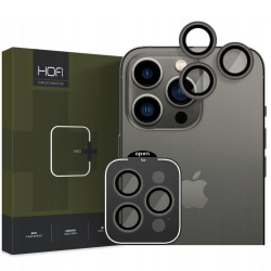 HOFI iPhone 15 Pro / 15 Pro Max Linsskydd CamRing Pro+ Svart
