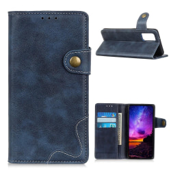 Samsung Galaxy A52 / A52s - S-Line Plånboksfodral - Blå Blue Blå