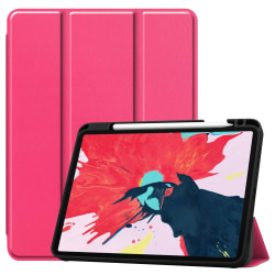 iPad Pro 11 (2018/2020) - Tri-Fold Fodral med Pennhållare - Rosa Pink Rosa