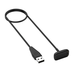 Tactical USB Laddare 1m Fitbit Luxe/Charge 5 Svart