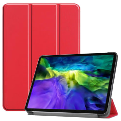 iPad Air 2020/2022 / Pro 11 Fodral Tri-Fold Röd Red Röd