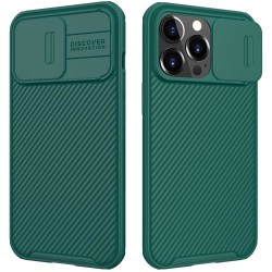iPhone 13 Pro - NILLKIN CamShield Pro Mobilskal - Grön
