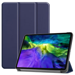 iPad Air 2020/2022 / Pro 11 Fodral Tri-Fold Mörk Blå DarkBlue Mörk Blå