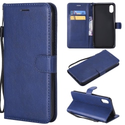 iPhone Xs Max - Plånboksfodral - Blå Blue Blå