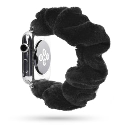 Scrunchie Svart Armband Apple Watch 41/40/38 mm