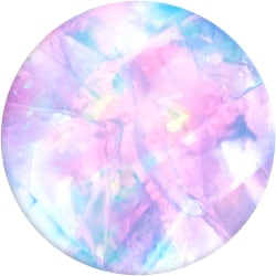 PopSockets Basic Grip Med Ställfunktion Crystal Opal