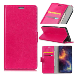 Sony Xperia 10 - Plånboksfodral Crazy Horse - Rosa Pink Rosa