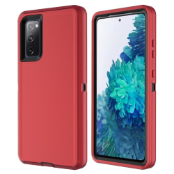 Samsung Galaxy S20 FE - Shockproof Xtreme Skal - Röd Red Röd