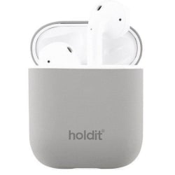 holdit Silikonfodral AirPods Nygård - Taupe Taupe