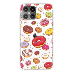 iPhone 12 Pro Max - Skal Med Tryck - Donuts