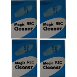 4-pack Putsduk Mikrofiber REC Magic Cleaner, Blå