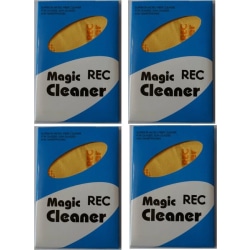 4st Putsduk Mikrofiber REC Magic Cleaner, Gul, För kamera, mobil