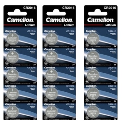 CR2016  Batteri 15-pack Litium Camelion