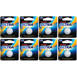 CR2016  8-pack Batteri Knappcell Kodak Ultra 3V Litium Lithium