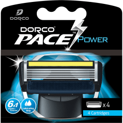 Dorco Pace6 Power rakblad 4-pack